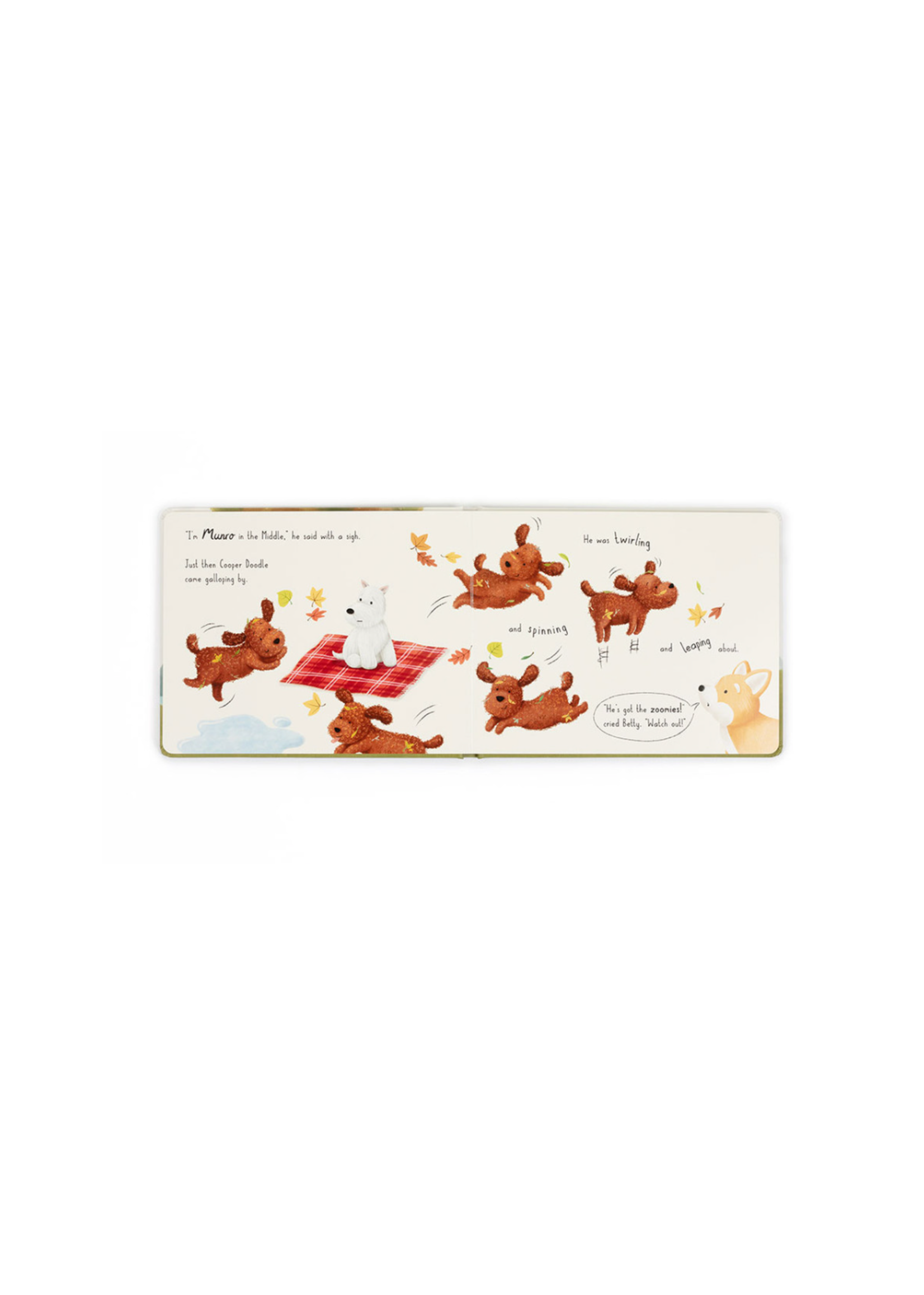 Jellycat Munro in the Middle Book Jellycat