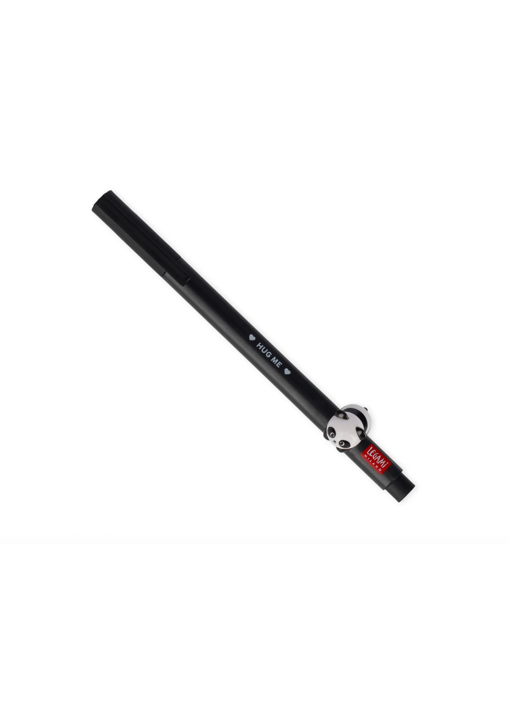 Legami Lovely Friends Gel Pen Panda Hug Me Black