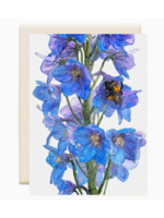 Inkwell Cards Delphinium