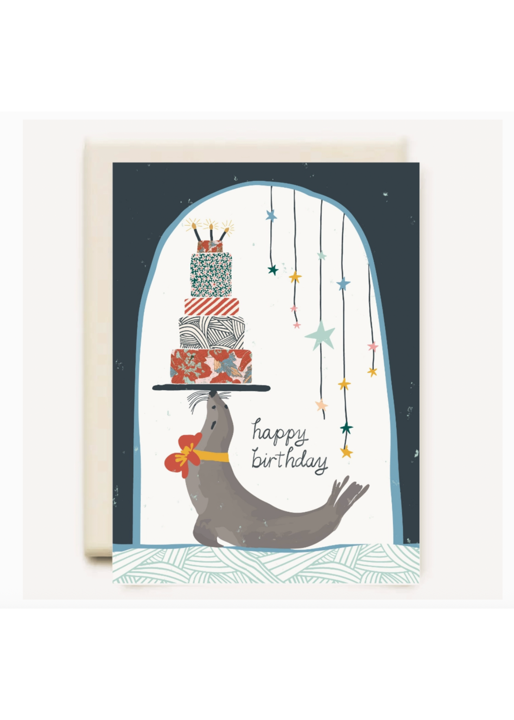 Inkwell Cards Seal with Cake