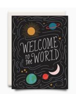 Inkwell Cards Welcome to the World Solar System