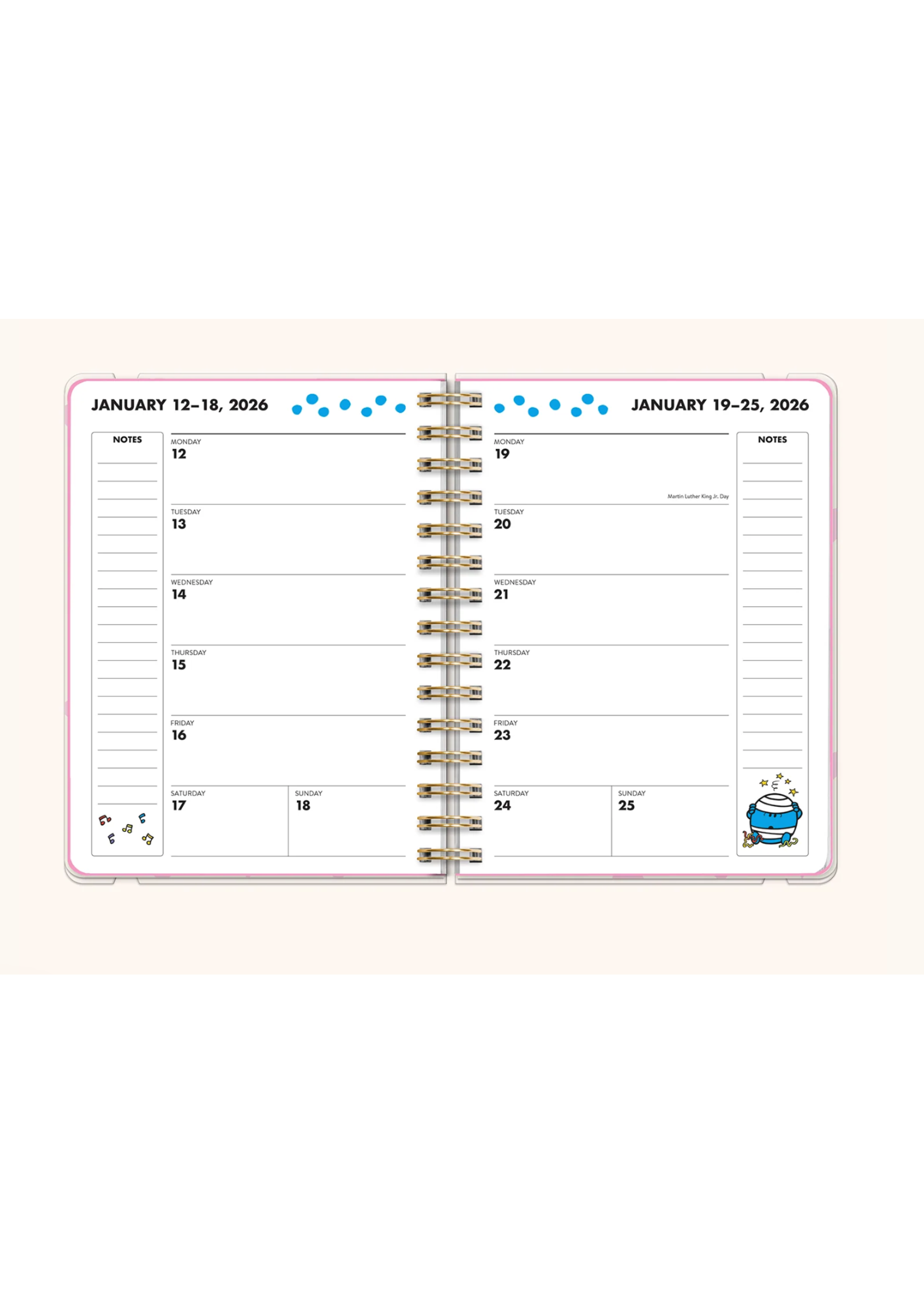 Studio Oh! Little Miss See You There Planner 17 Months 2026