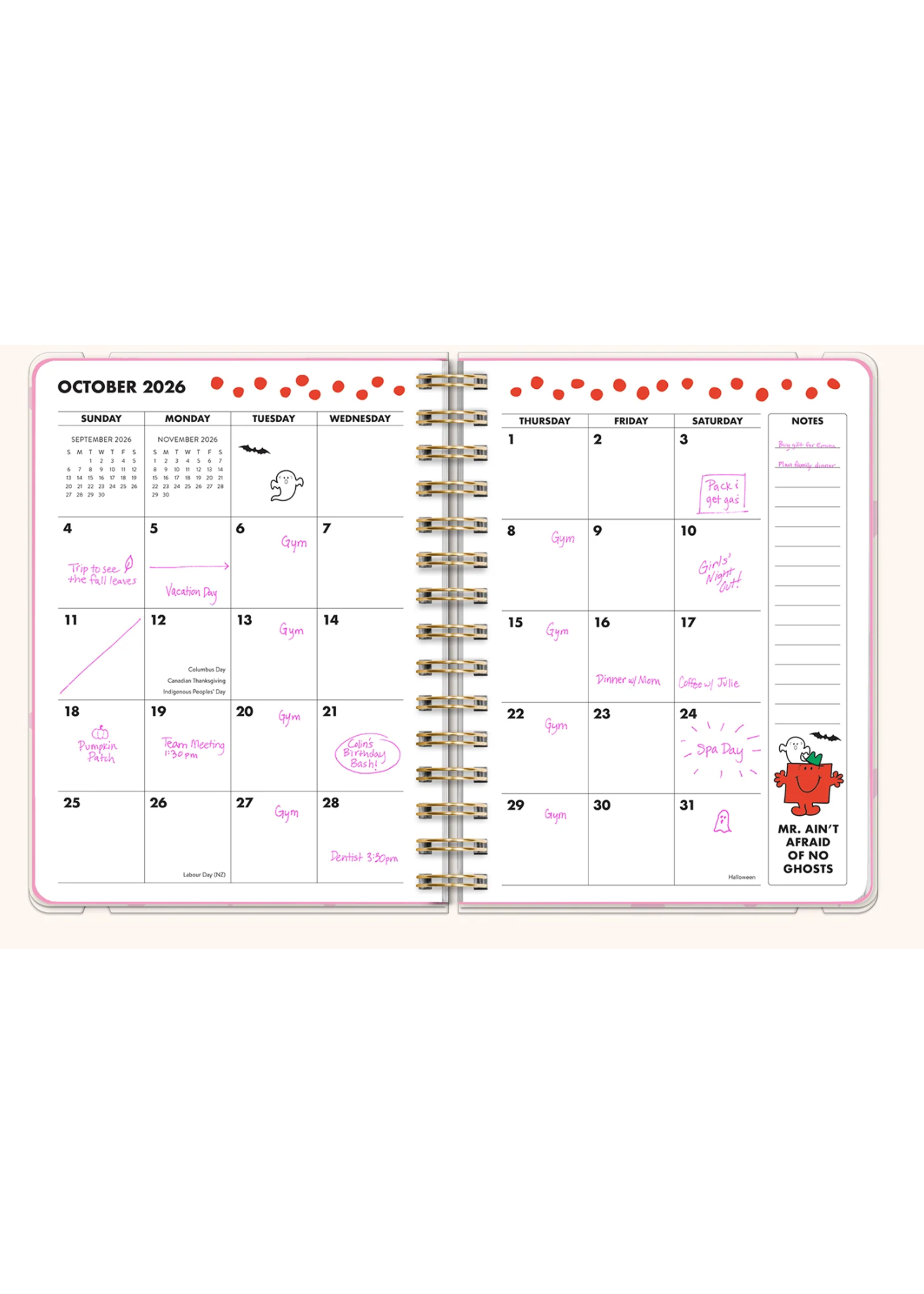Studio Oh! Little Miss See You There Planner 17 Months 2026