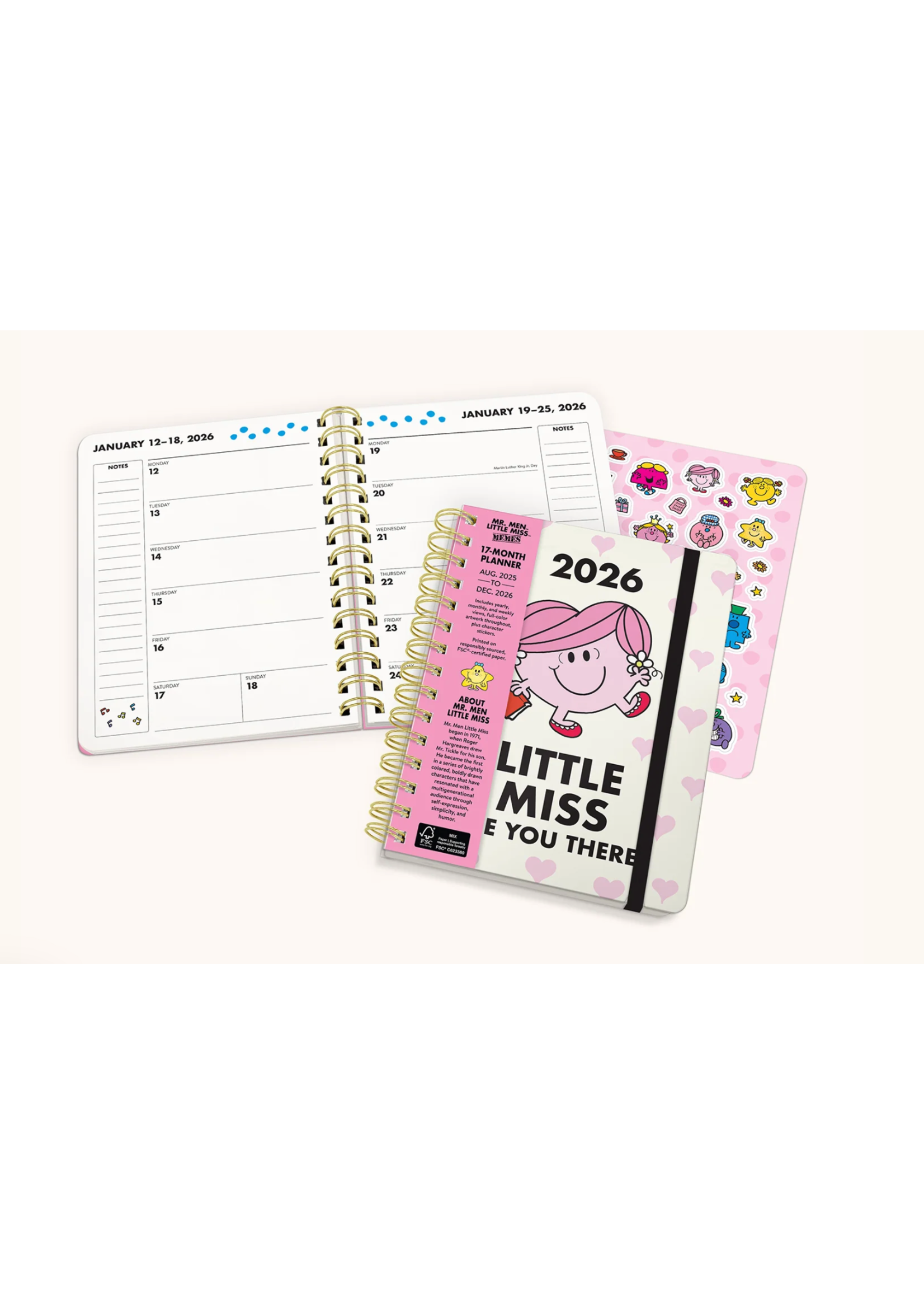 Studio Oh! Little Miss See You There Planner 17 Months 2026