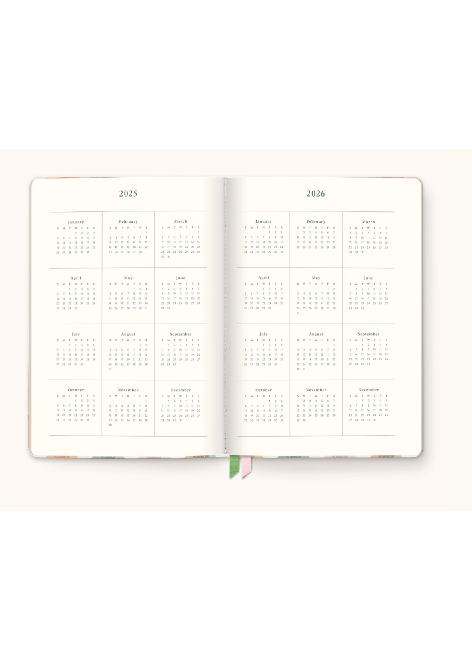 Studio Oh! As If Argyle Clara Clothbound Planner 2026