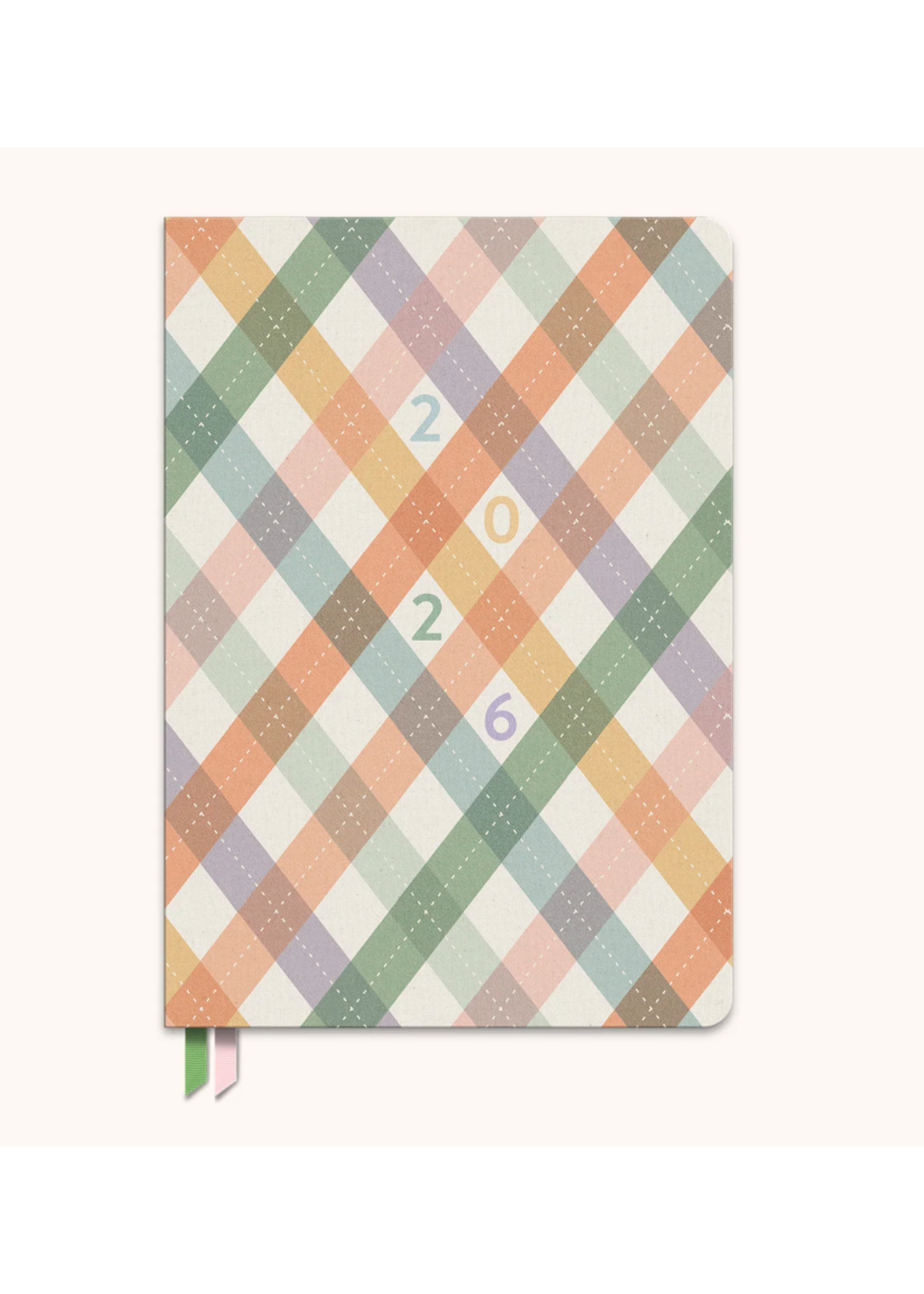 Studio Oh! As If Argyle Clara Clothbound Planner 2026