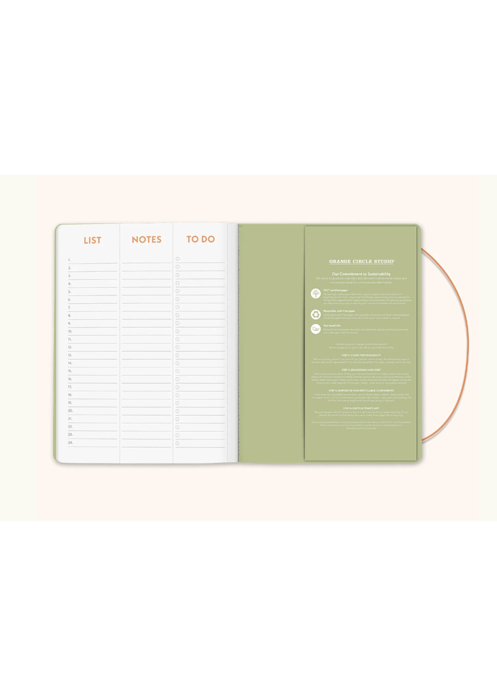 Studio Oh! 2026 Color Block Just Right Monthly Planner