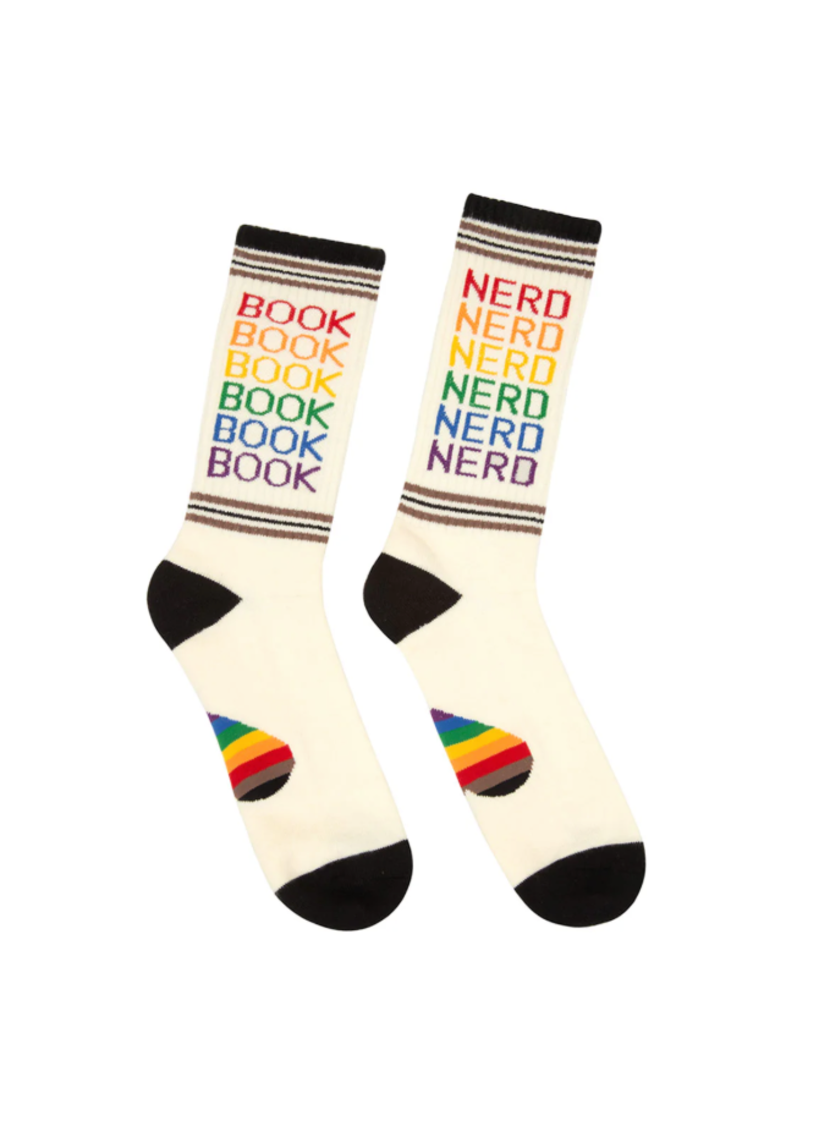 Out of Print Book Nerd Pride Adult Socks