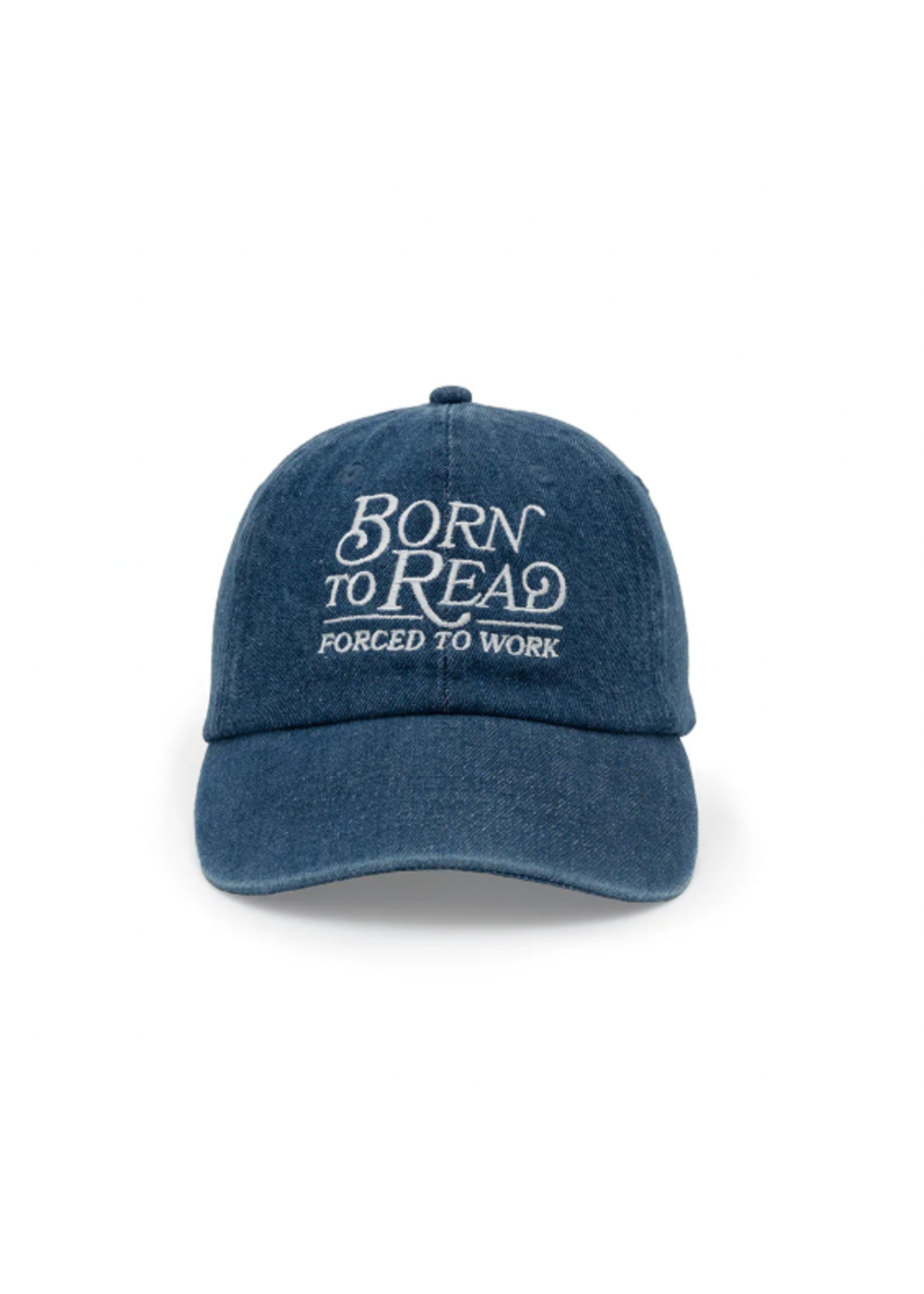 Out of Print Born to Read Forced to Work Hat