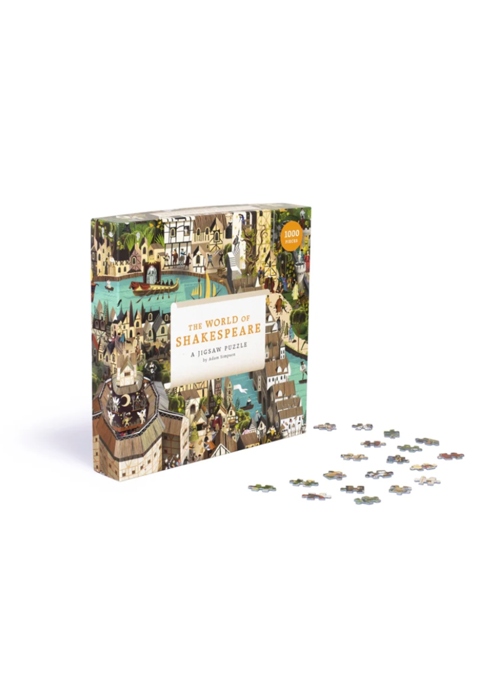 Laurence King World of William Shakespeare 1000 pieces Puzzle