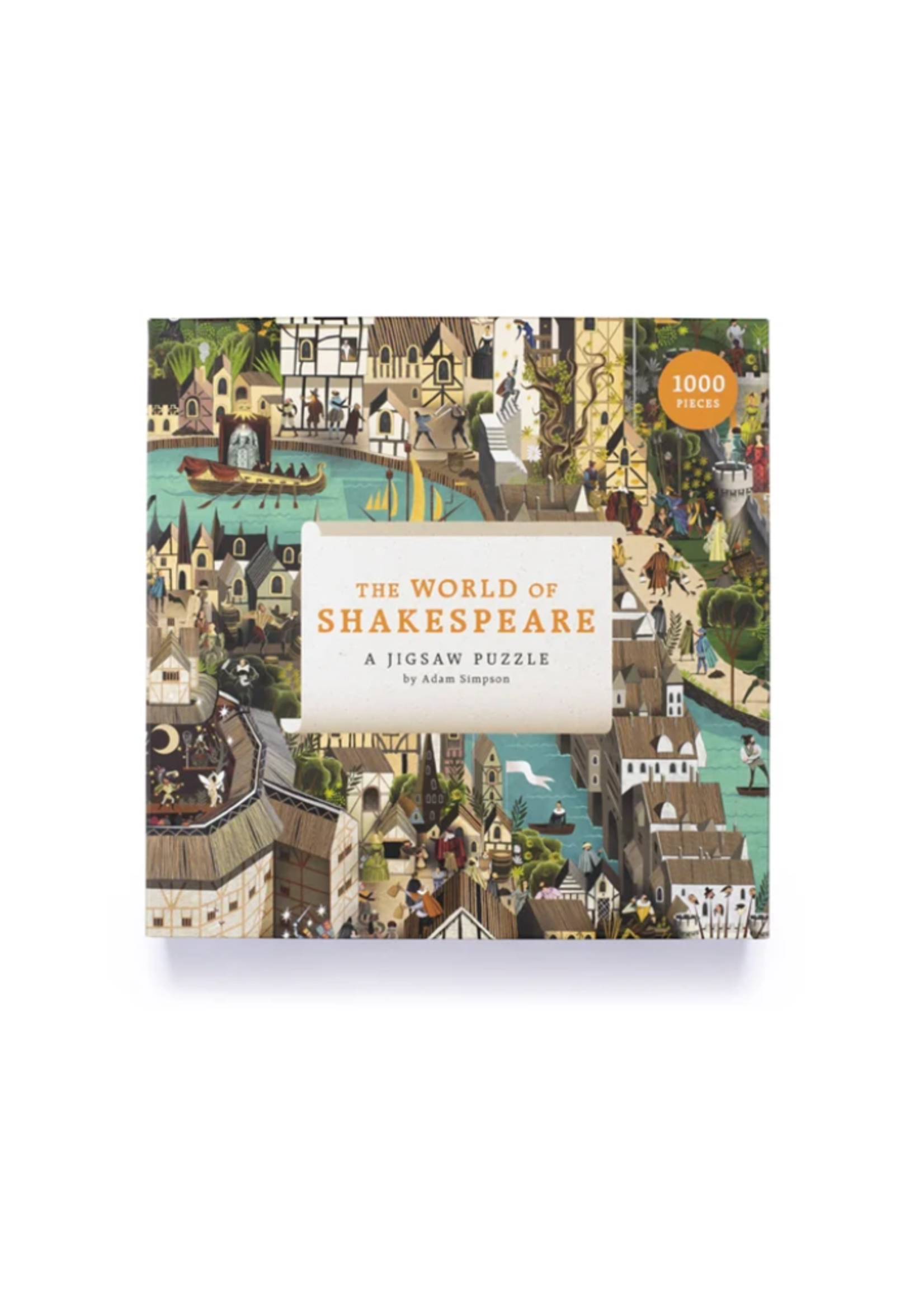 Laurence King World of William Shakespeare 1000 pieces Puzzle