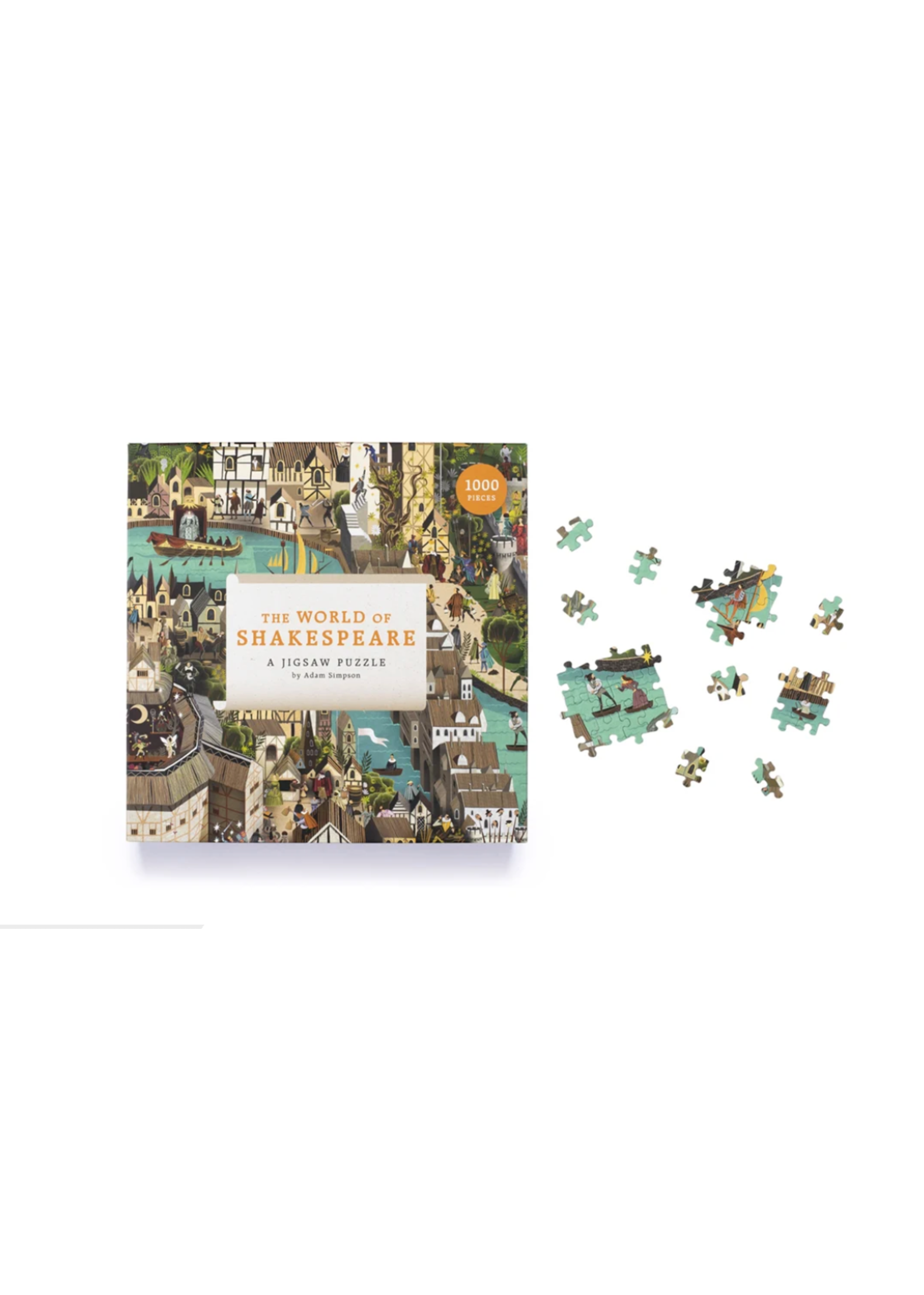 Laurence King World of William Shakespeare 1000 pieces Puzzle