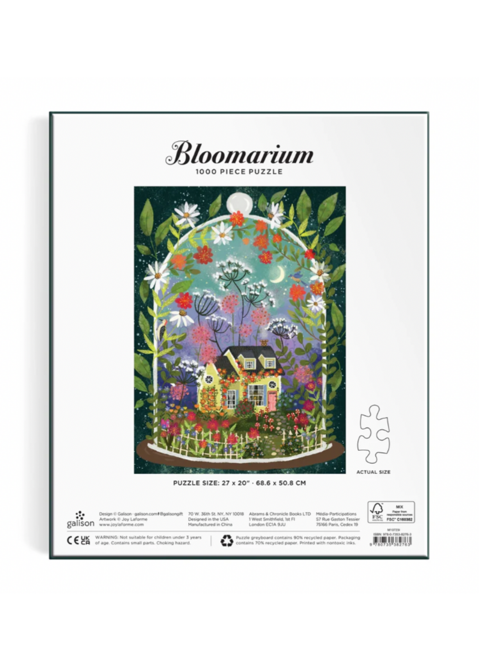 Galison Bloomarium 1000 Puzzle