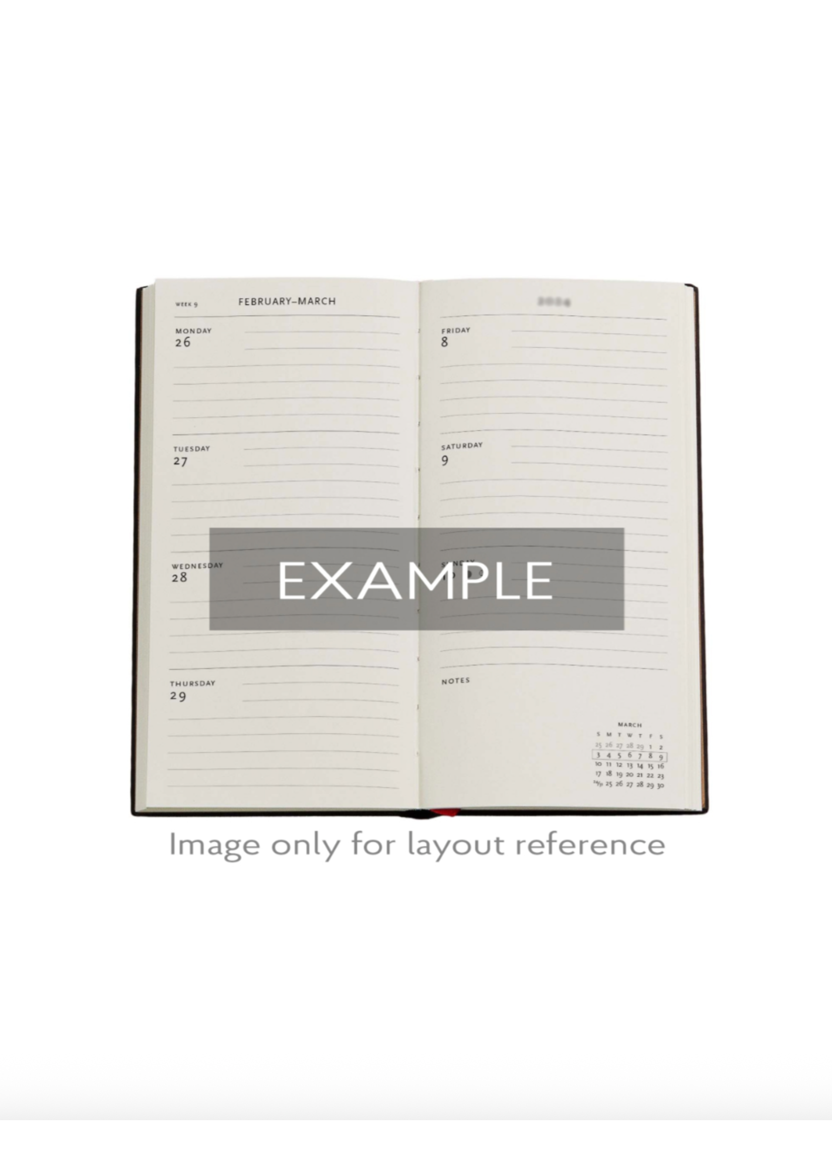 Paperblanks 2026 12 Month Planner Morris Pink Honeysuckle Slim