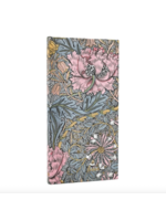 Paperblanks 2026 12 Month Planner Morris Pink Honeysuckle Slim