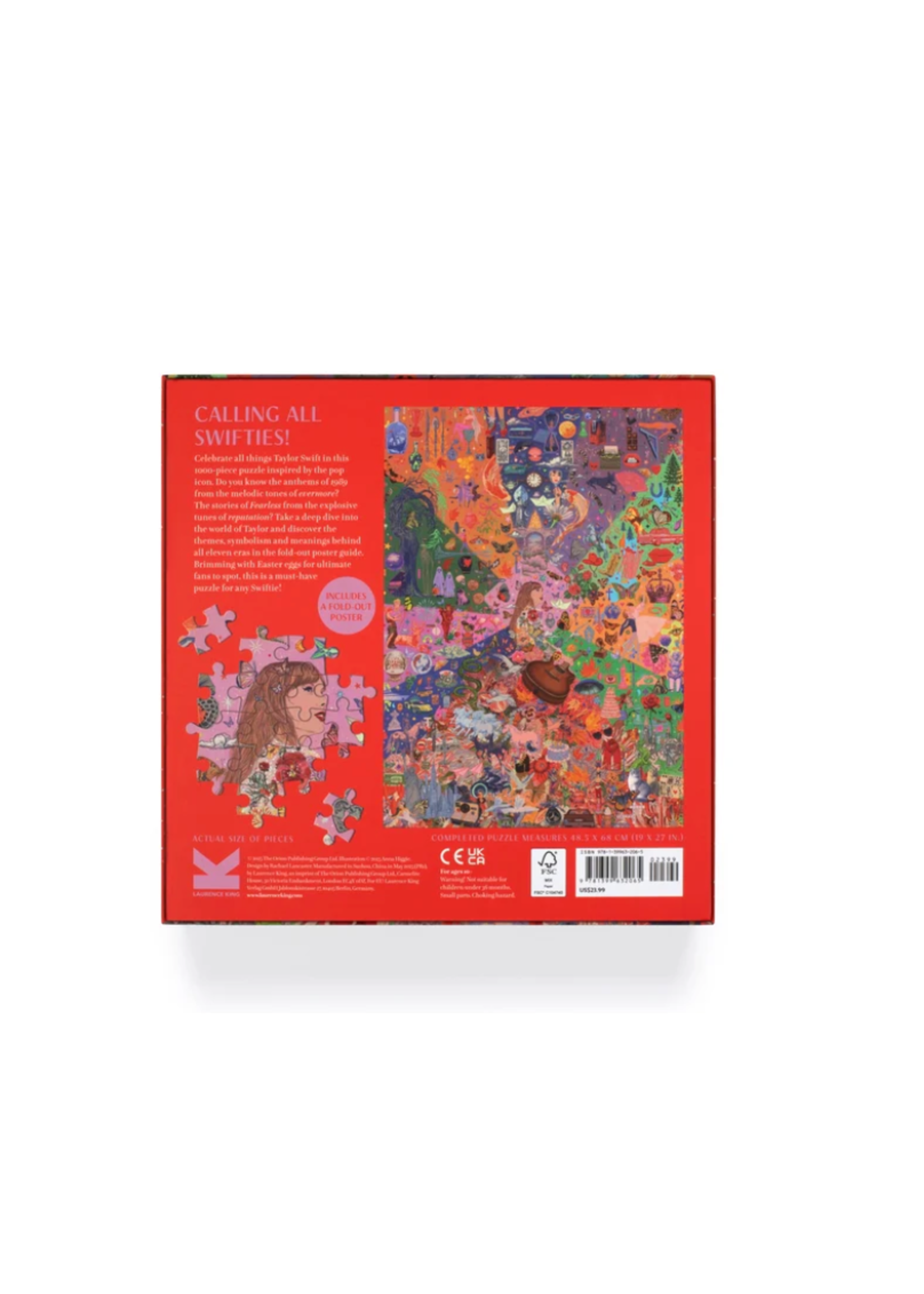 Laurence King World of Taylor Swift 1000 pieces Puzzle