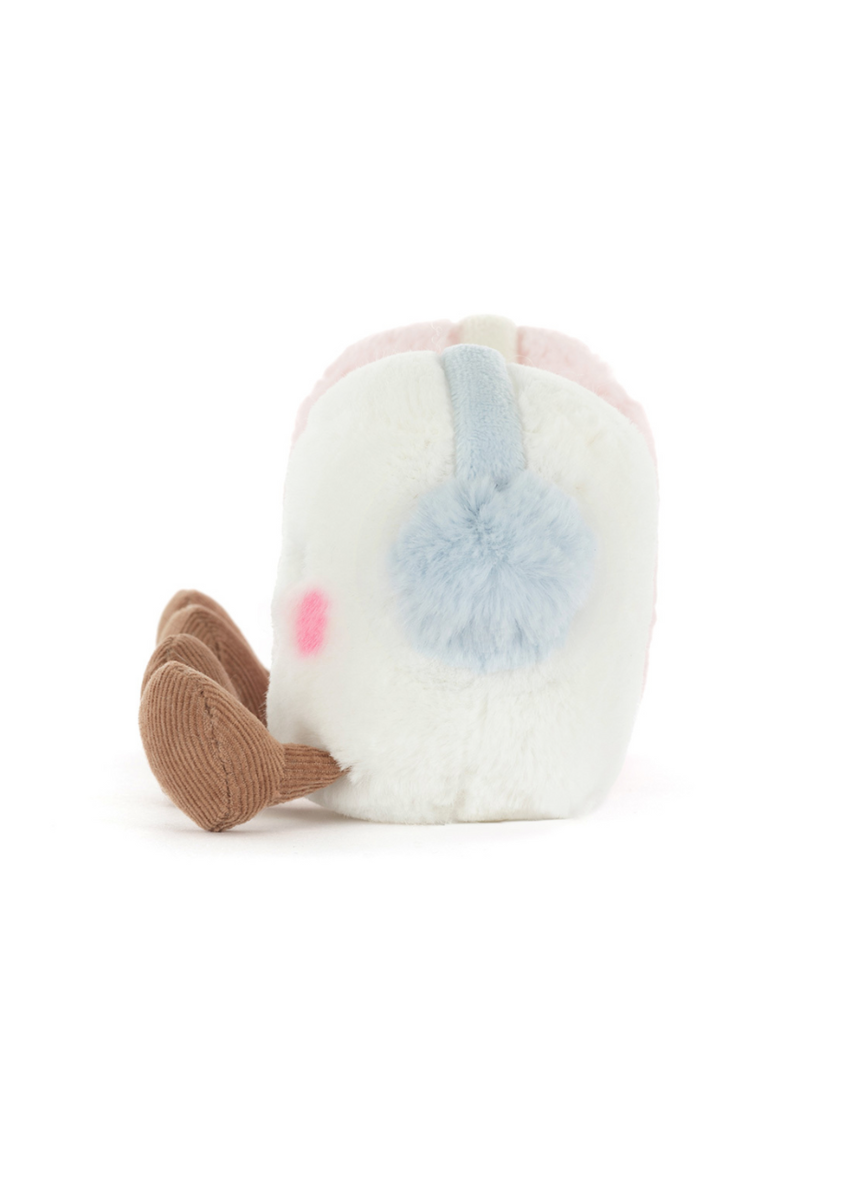 Jellycat Amuseables Toastie Pink and White Marshmallows Jellycat