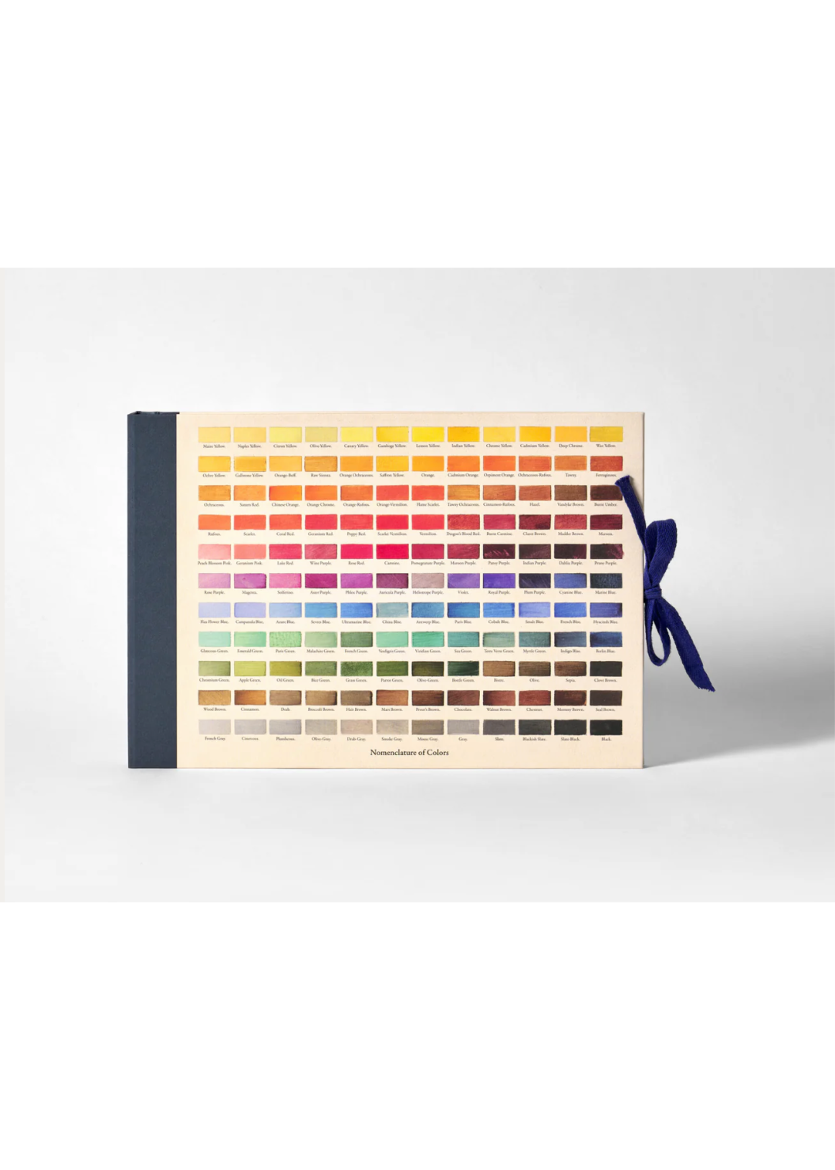 Roomytown Artist Sketchbook Ridgway's Nomenclature of Colors