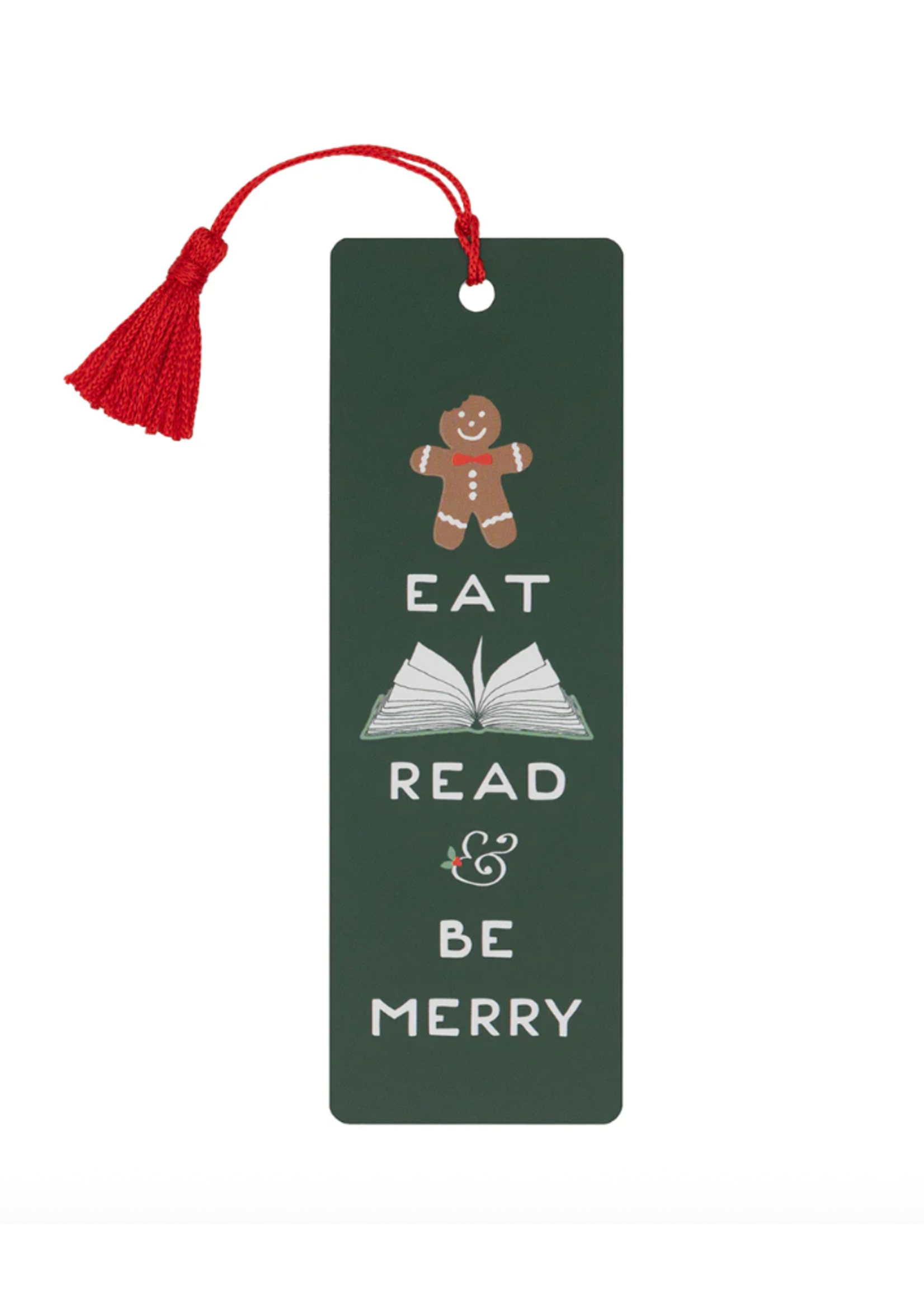 Out of Print Eat, REad, & Be Merry Bookmark
