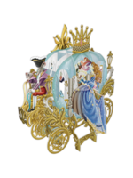Paper D'Art 3D Pop Up Card Cinderella Carriage