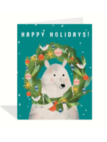 Halfpenny Polar Bear Wreath