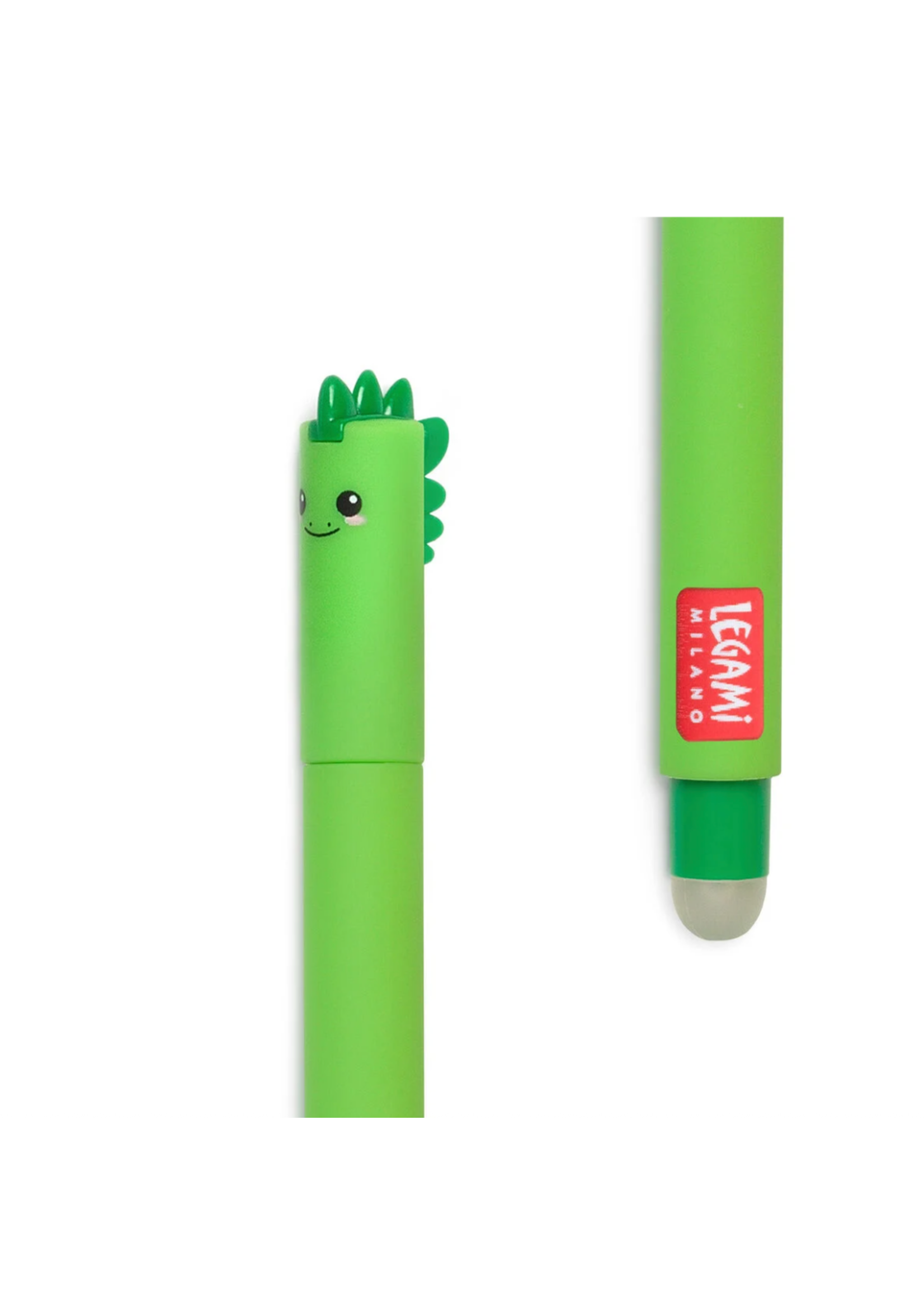 Legami Rooarrr! Dinosaur Erasable Pen Green