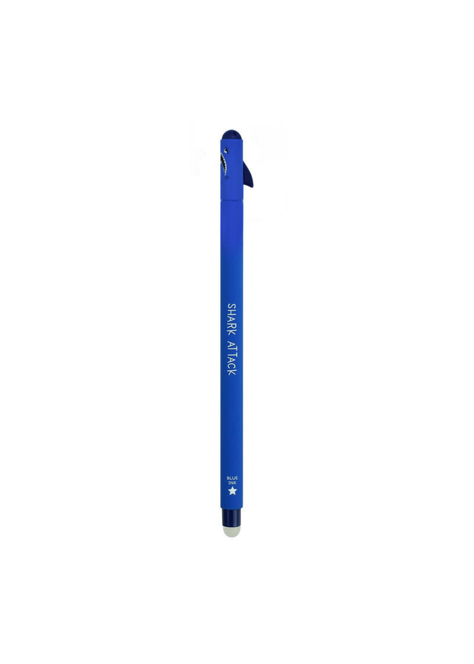 Legami Shark Attack  Erasable Pen Blue Ink
