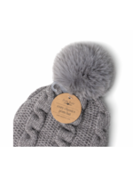 Britt's Knits Cozy Classic Pom Hat