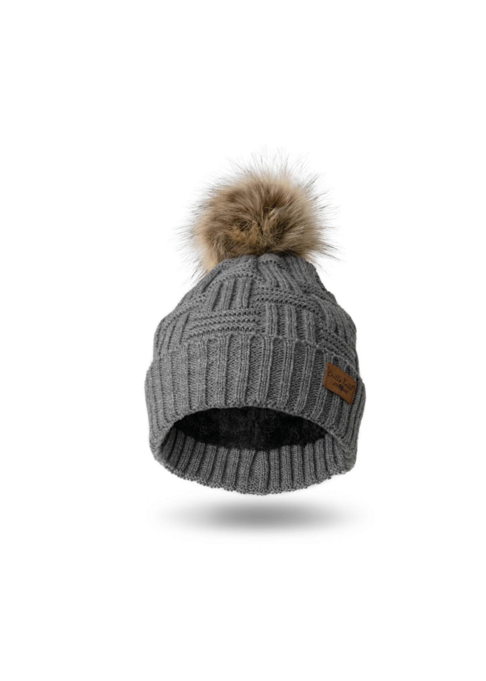 Britt's Knits Original Pom Hat