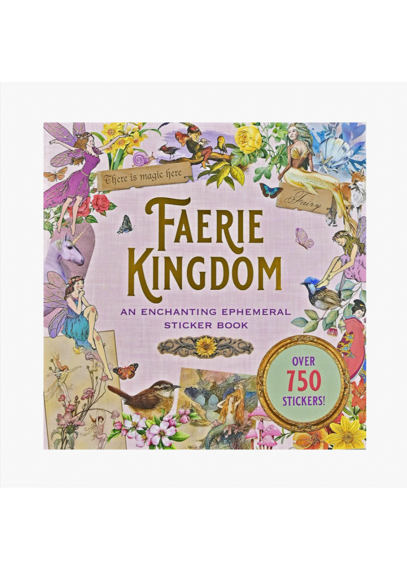 Peter Pauper Press Faerie Kingdom Sticker Book