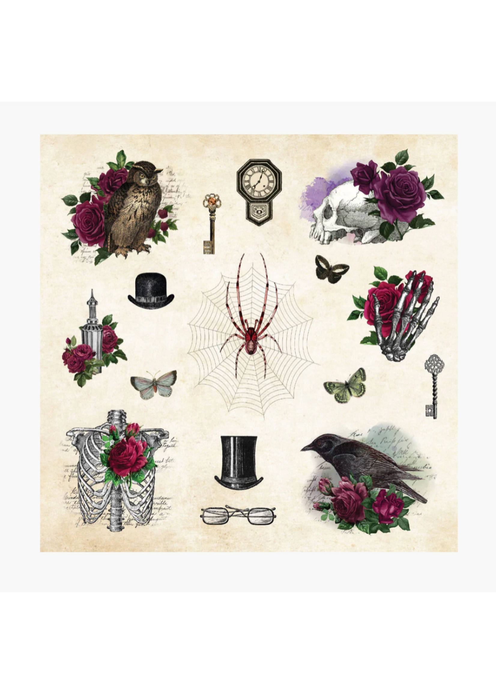 Peter Pauper Press Mystical Ephemera Sticker Book