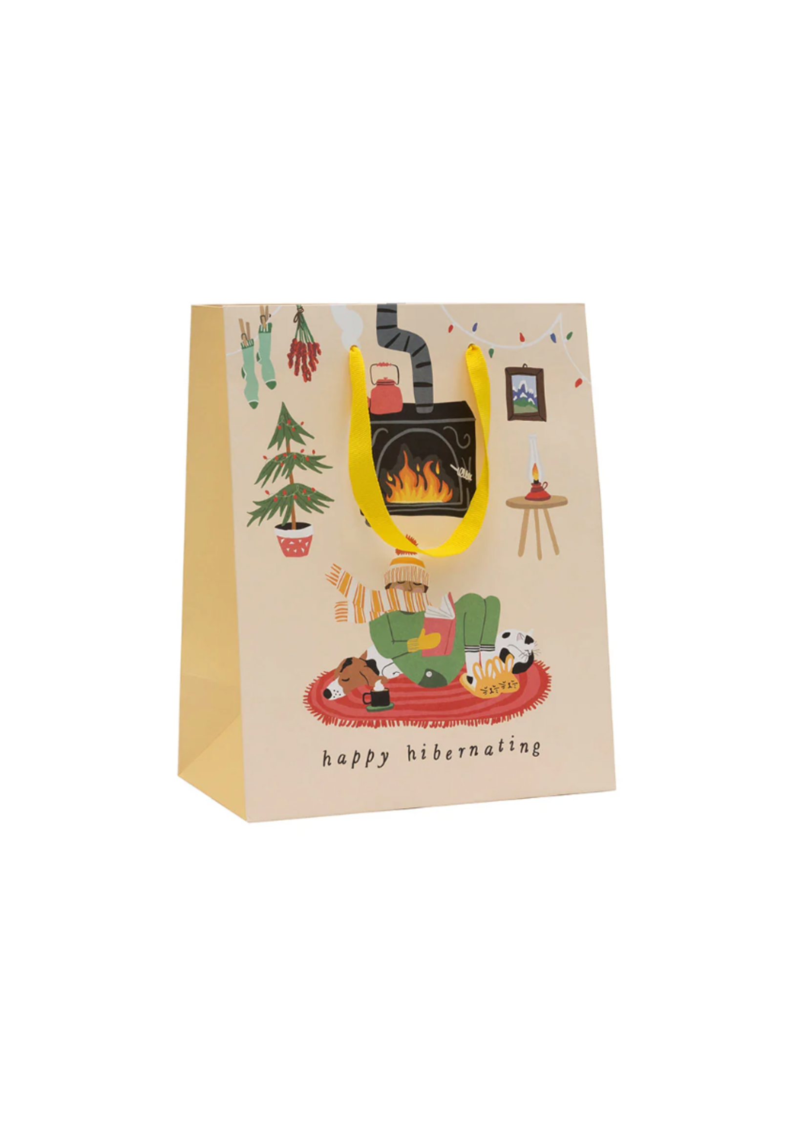Out of Print Happy Hibernating Gift Bag Small