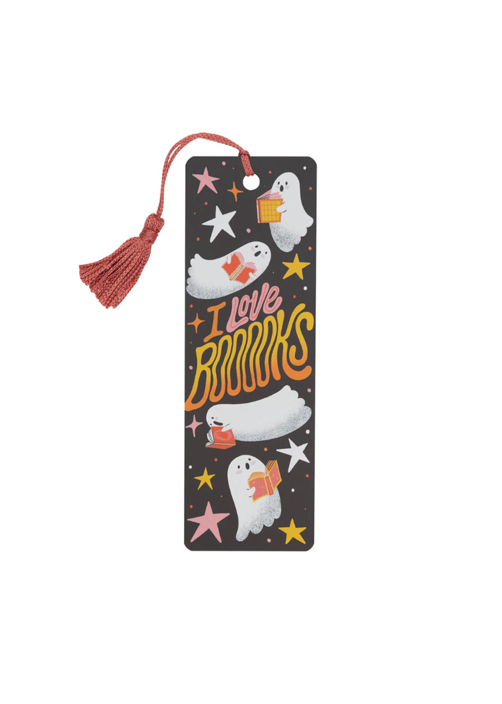 Out of Print I Love Books Ghosts Bookmark