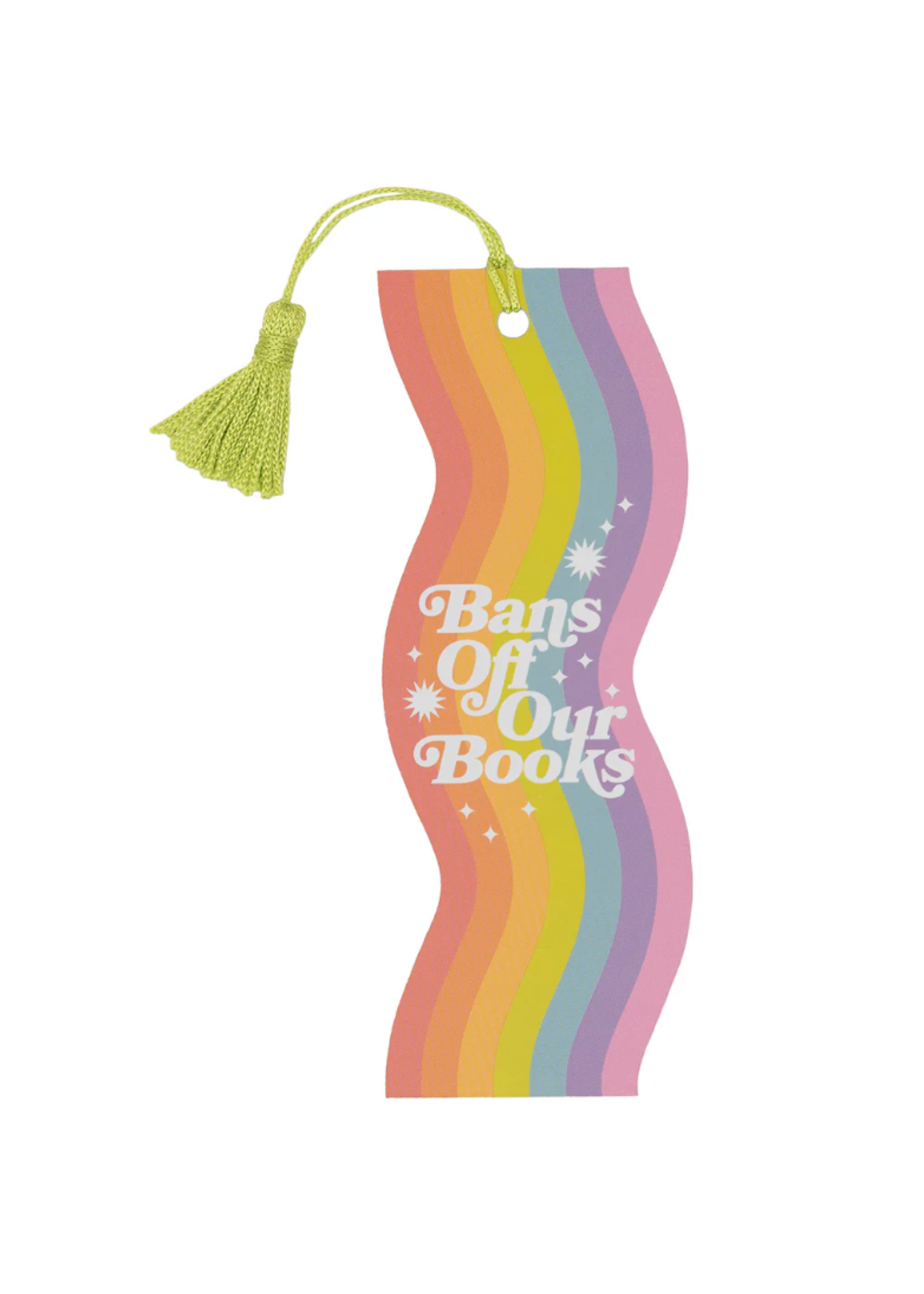 Out of Print Bans Off Our Books Bookmark