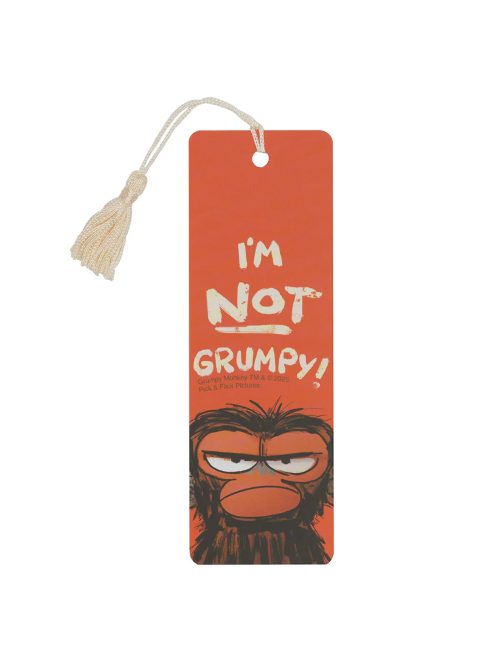 Out of Print Grumpy Monkey Bookmark