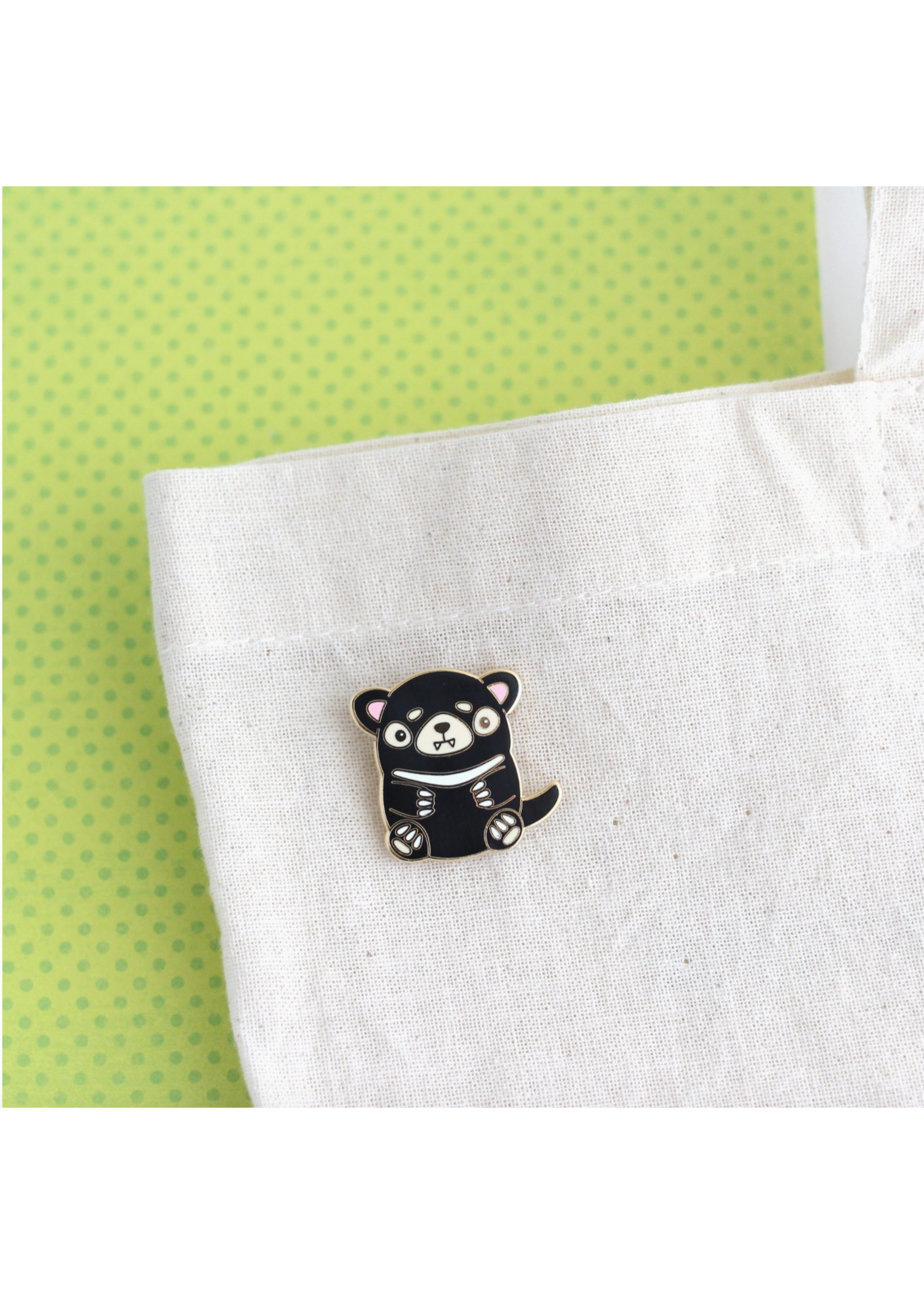 Wild Whimsy Woolies Tasmanian Devil Enamel Pin