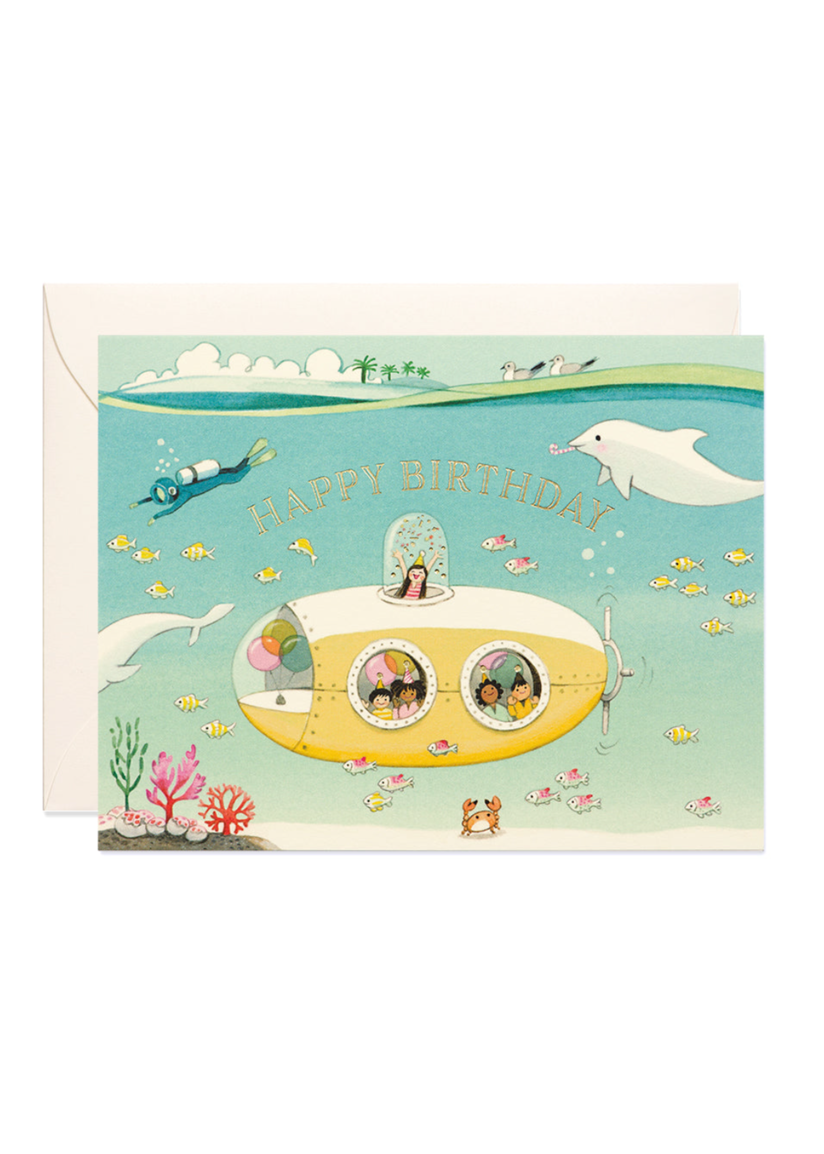Joojoo Paper Yellow Submarine Birthday