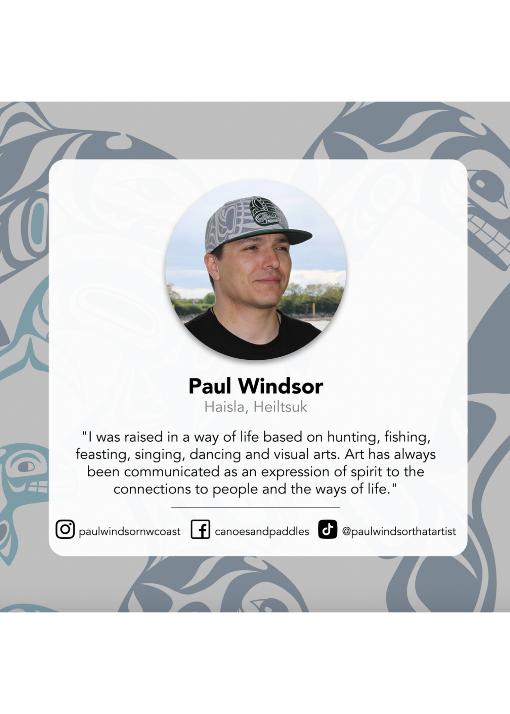 Native Northwest Foldable Shopping Bag Orca Family by Paul Windsor