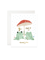 Good Juju Ink Totally Wooed Frogs Greeting Card