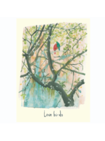 Two Bad Mice Love Birds Greeting Card