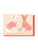 Jolly Awesome Love You Bestie Dogs