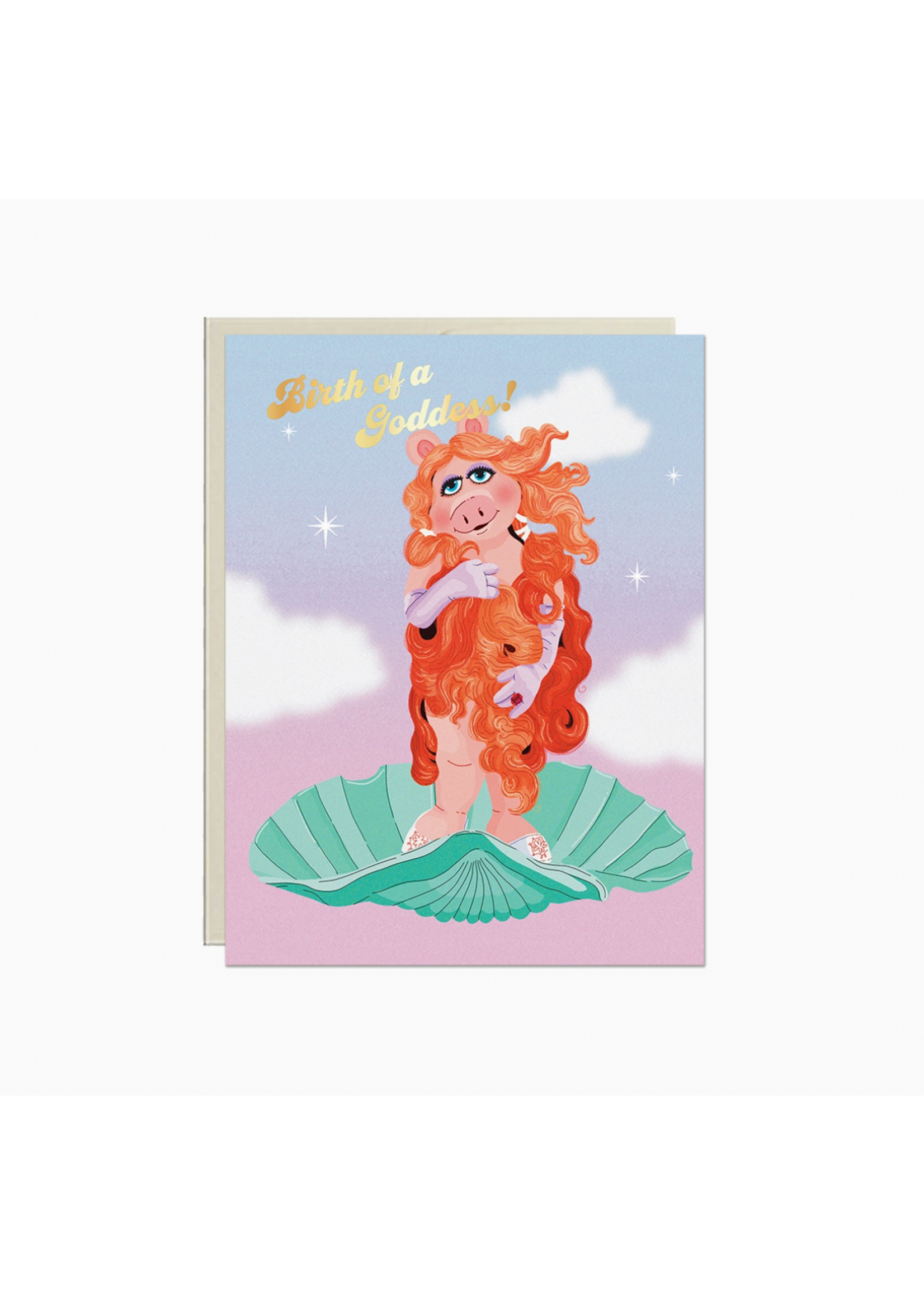 Lucky Goods Paper Birth of a Goddess Miss Piggy