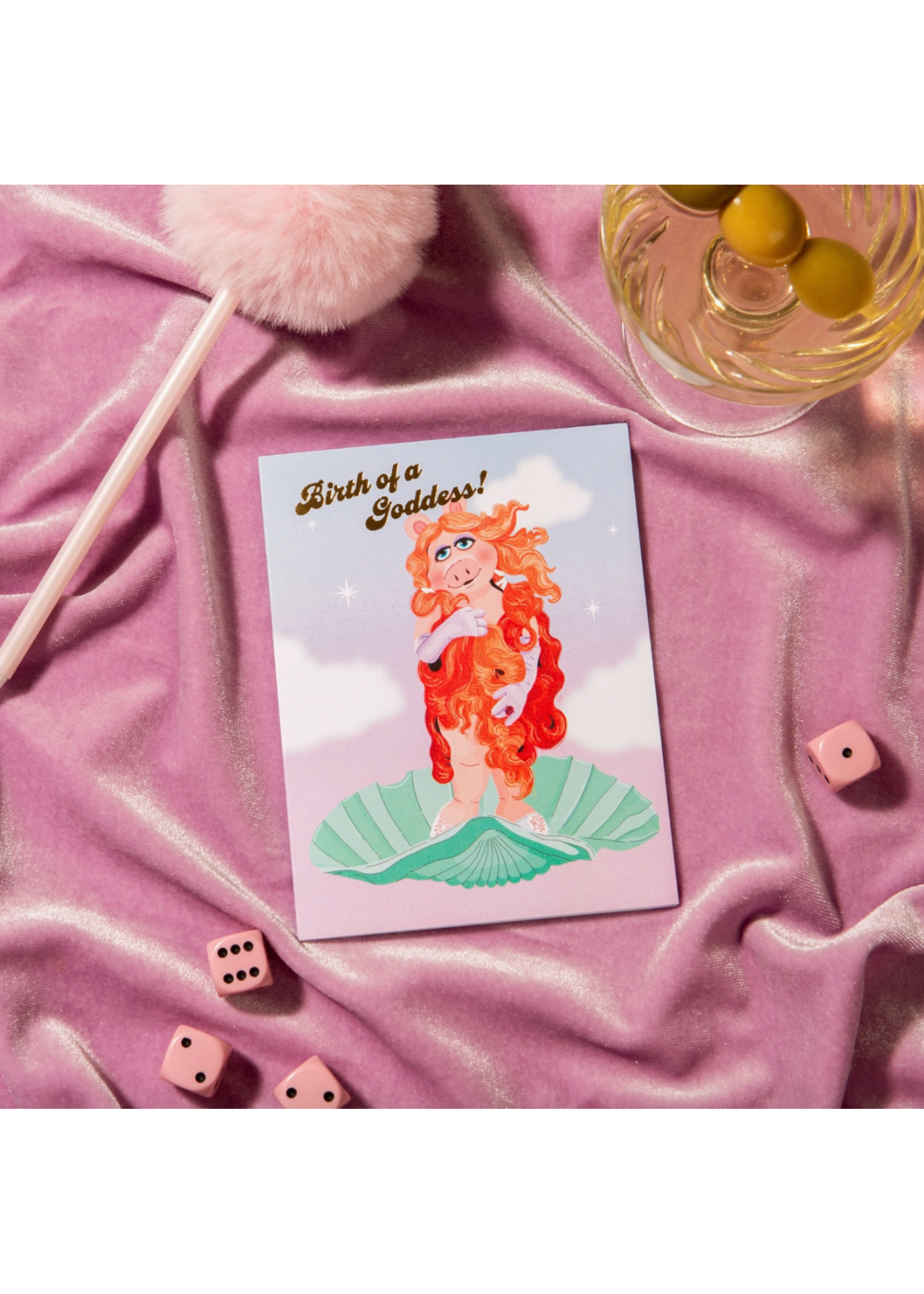 Lucky Goods Paper Birth of a Goddess Miss Piggy