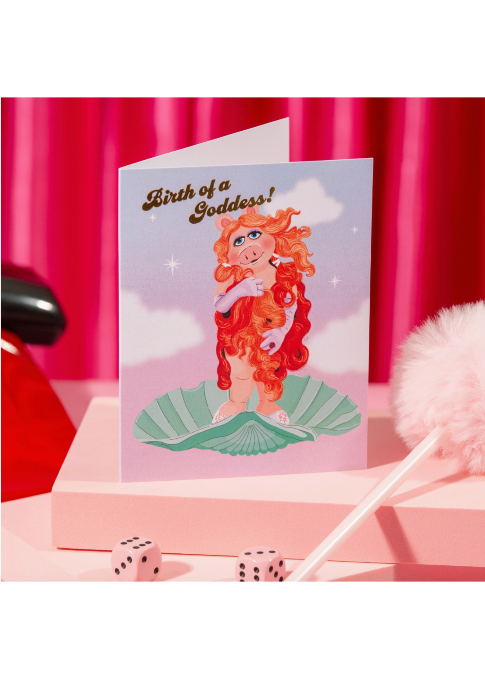 Lucky Goods Paper Birth of a Goddess Miss Piggy