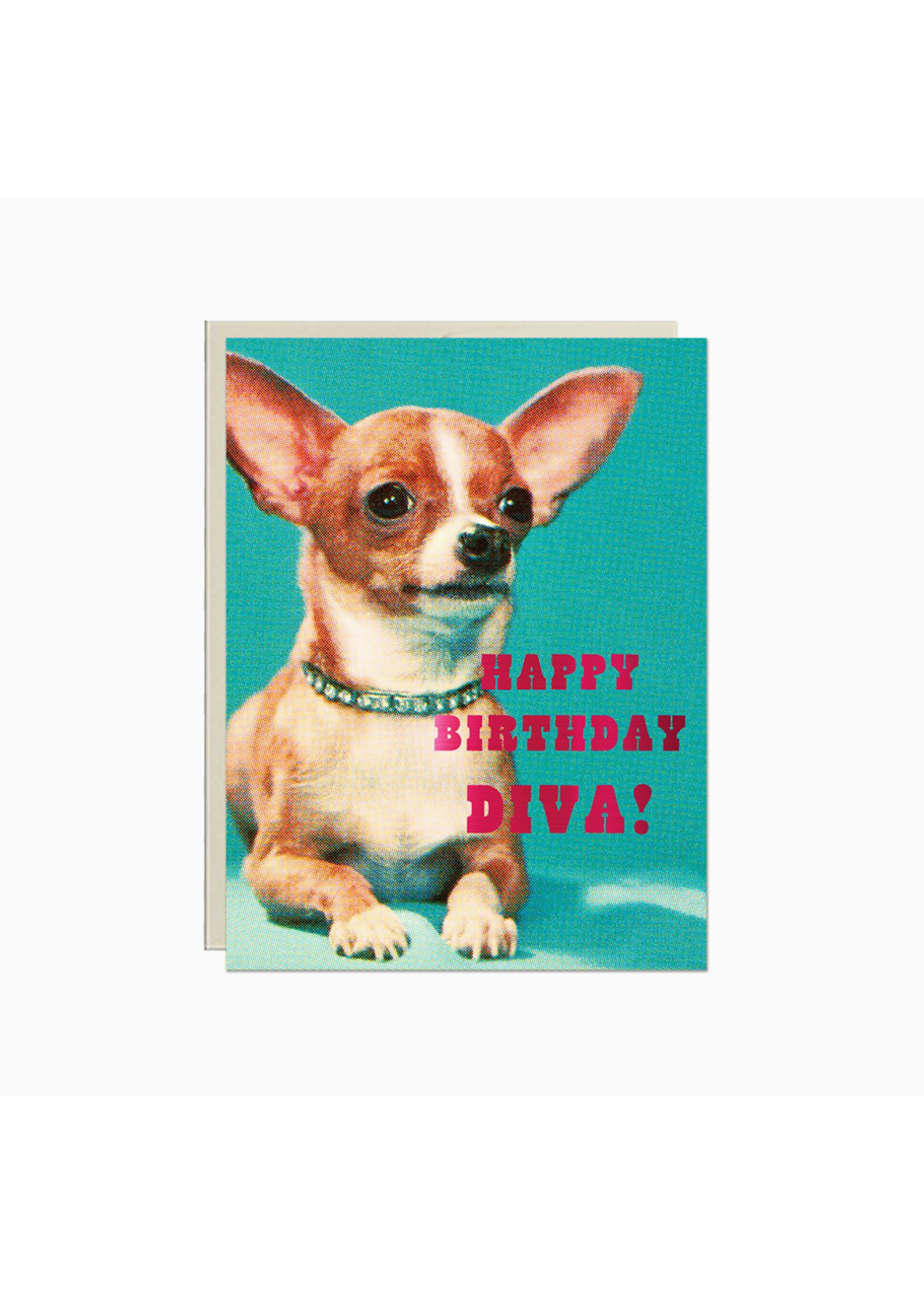 Lucky Goods Paper Birthday Diva Chihuahua