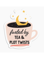 I'll Know It When I See It Fueled By Tea and Plot Twists Vinyl Sticker