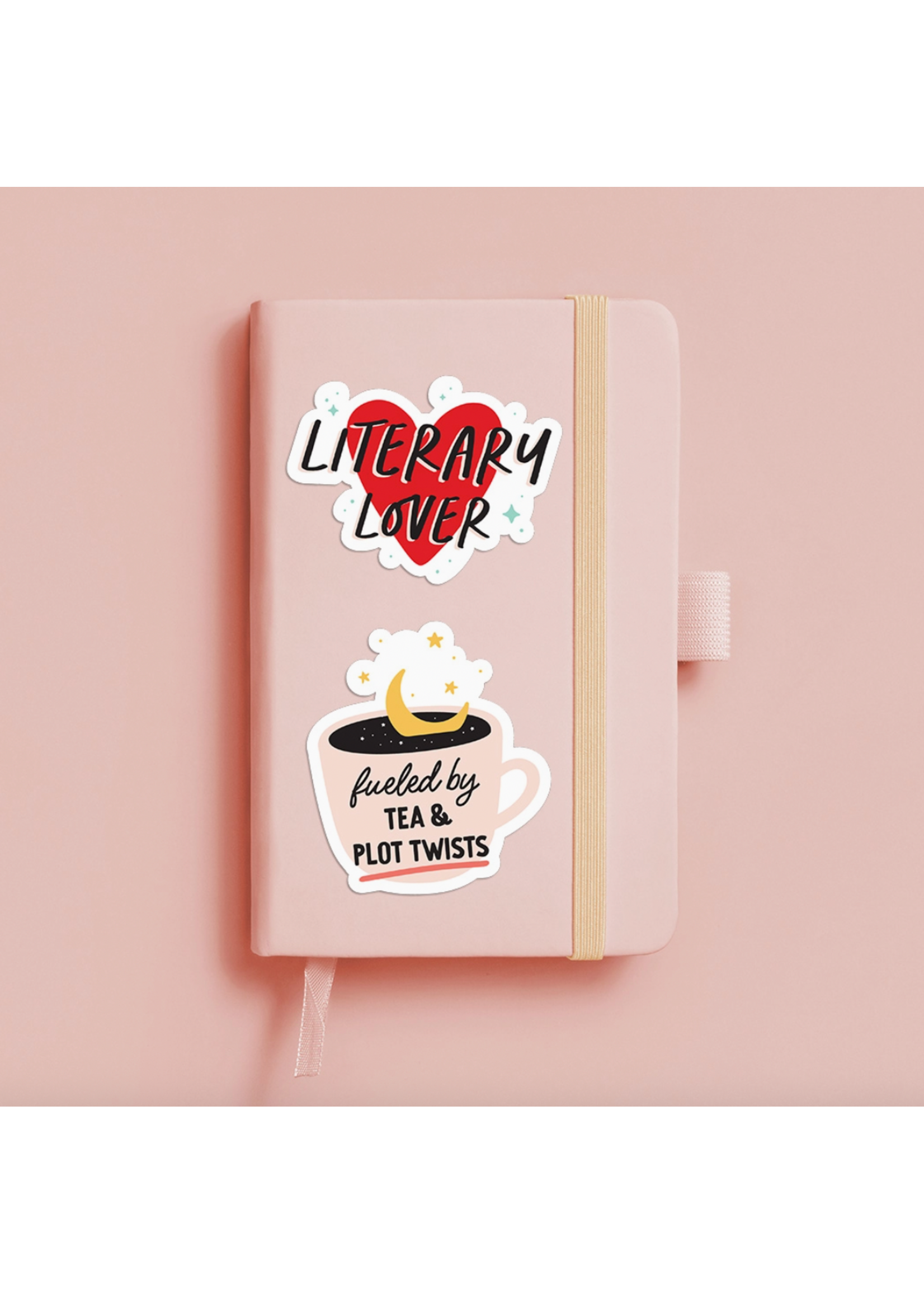 I'll Know It When I See It Fueled By Tea and Plot Twists Vinyl Sticker