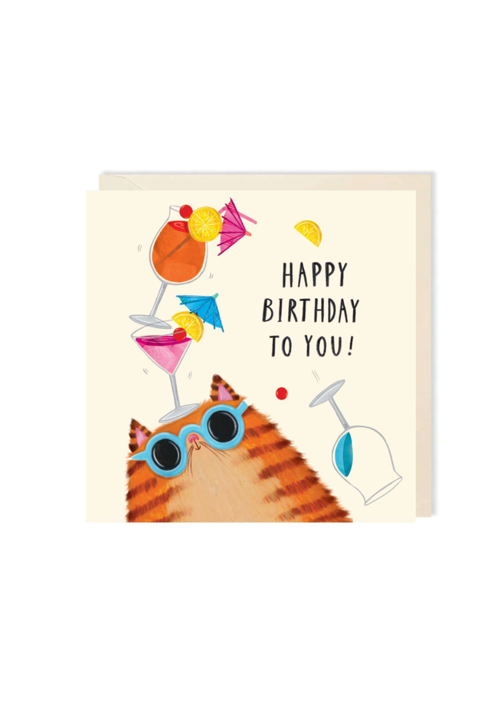 Charley Rabbit Studio Happy Birthday To You Cat
