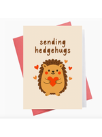 Inkwell Cards Sending Hedgehugs Single Hedgehog