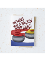 Hop & Flop Wishing You a Rockin Birthday Curling